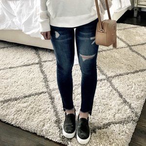 NWT 1822 Vintage Denim Tara Ankle Crop Skinny Jeans Size 10/30